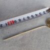 Brass medieval hairpin, Baltic Viking Tribal Ancient hairpin, Reenactment Historical Jewellery