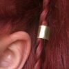 2pcs+ Hairs brass ring, Nordic Tribal hair jewellery, Dread beads, Hair accessory