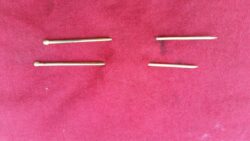 2pcs Viking needles, Style NR. 3, brass pin for sewing, craft tool