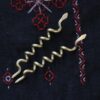 2pcs Viking Snake Hair Bead Tribal Brass Hair Ring Hair Jewellery