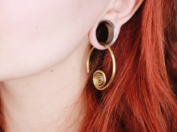 Viking style earrings